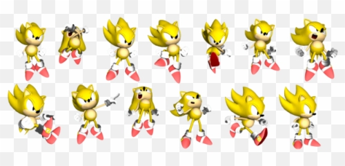 Classic Super Sonic Generations image - Mod DB Blue Emoji