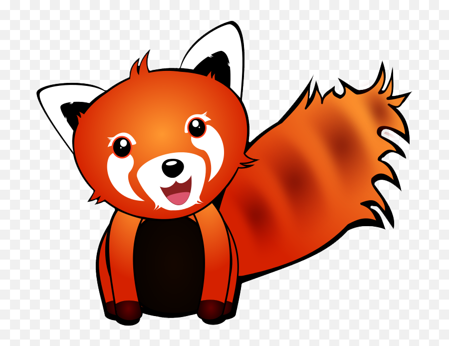 Collection Of Racoon Clipart - Red Panda Clipart Transparent Emoji,Racoon Emoji
