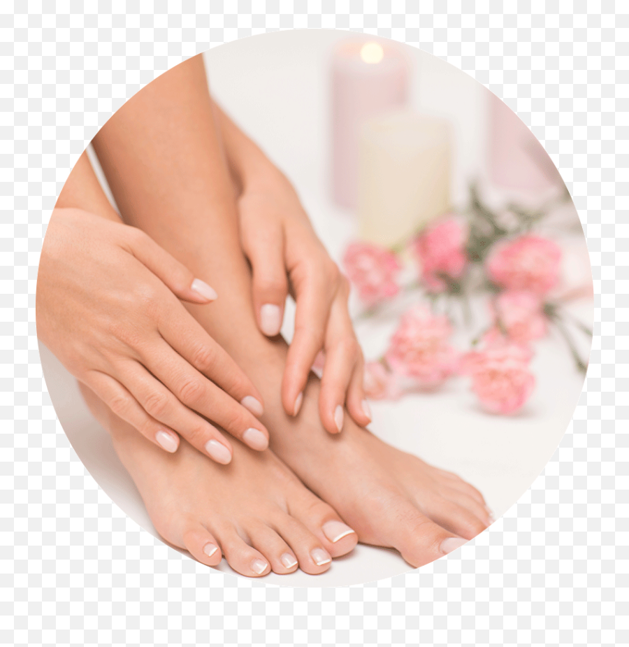 Nails Emoji Png - Spa Pedicure With Gel Polish Hands And Foot Beauty,Nail Polish Emoji Png