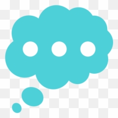 thought balloon Emoji high definition big picture and - Animadas Nubes De Pensamiento