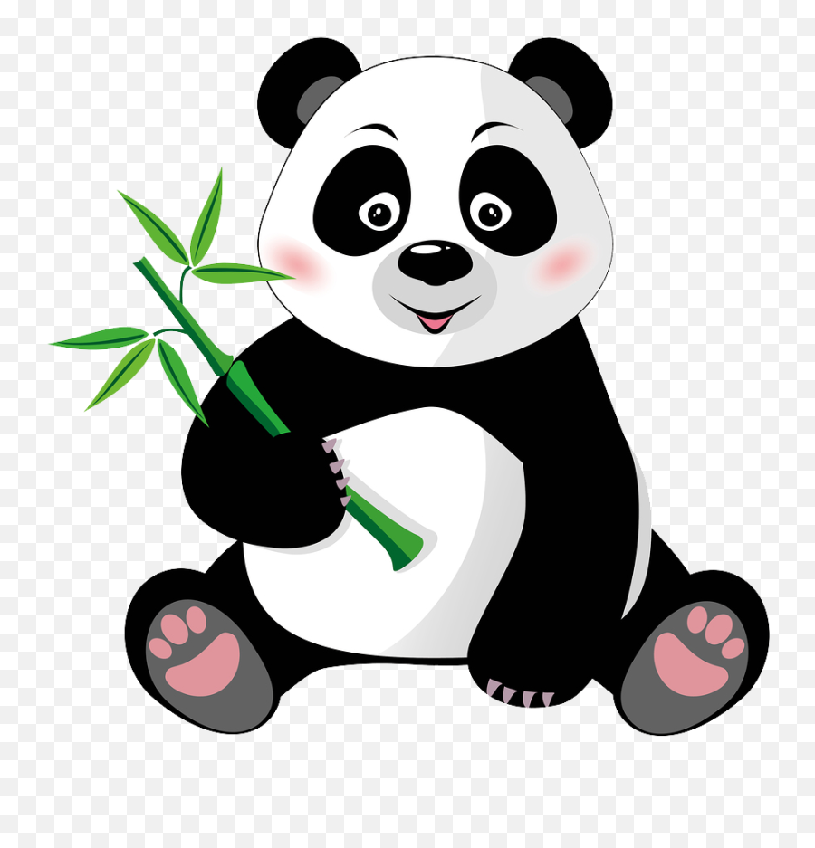 Panda Png U0026 Free Pandapng Transparent Images 1573 - Pngio Transparent Background Panda Clipart Emoji,Red Panda Emoji