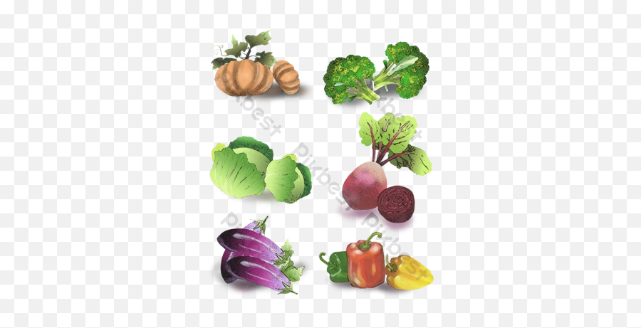 Vegetable Paintings Templates Free Psd U0026 Png Vector - Superfood Emoji,Purple Vegetable Emoji