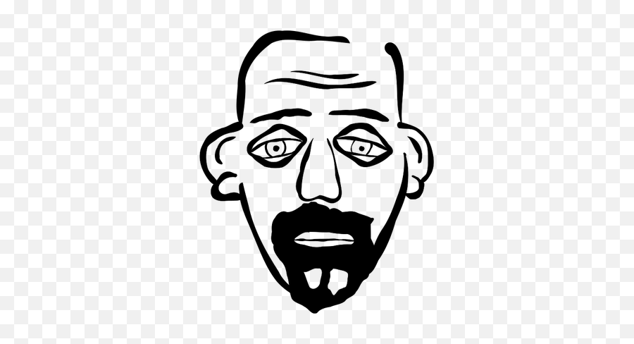 Bearded Bald Guy - Caricatura Careca De Barba Emoji,Eagle Emoji