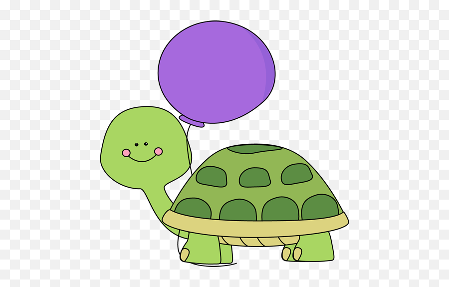 Birthday Turtle Clipart - Cute Transparent Background Turtle Png Emoji,Ninja Turtles Emoji