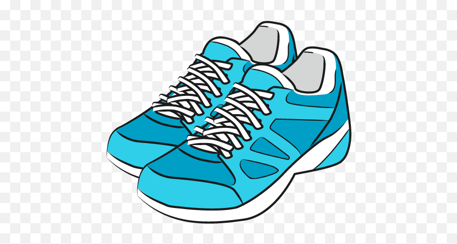 Shoe Walking Sneakers Clip Art - Transparent Background Sneakers Clip Art Emoji,Running Shoe Emoji