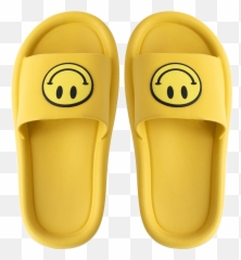 Summer Coupleu0027s Home Cute Smiley Face Sandals Slippers Men Womenu0027s Bath Bathroom Non - Fashion Soft Bottom Shoe Style Emoji