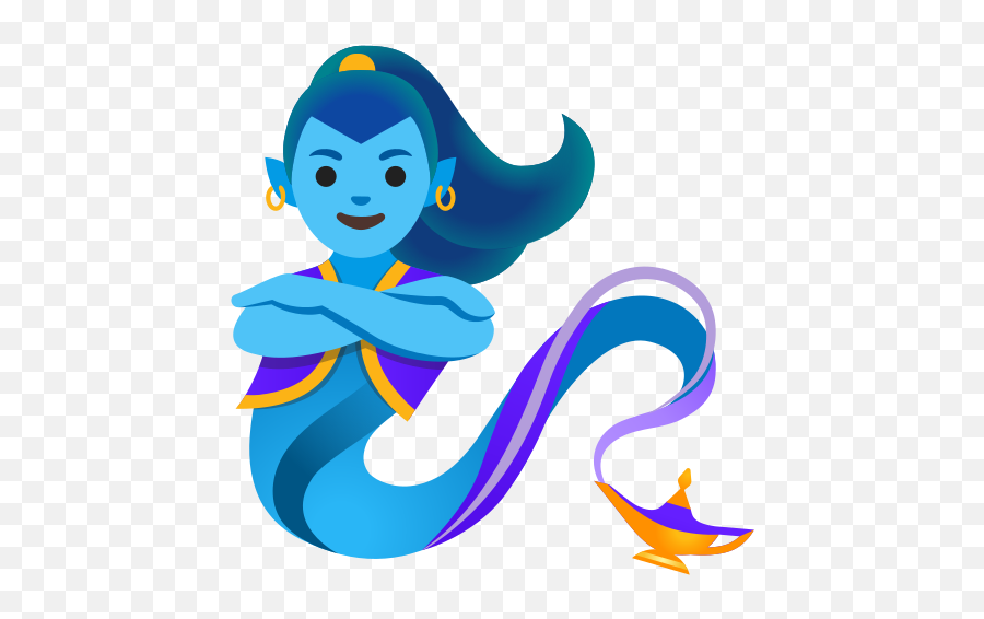 U200d Woman Genie Emoji - Girl Genie Emoji,Emoji Character Meaning