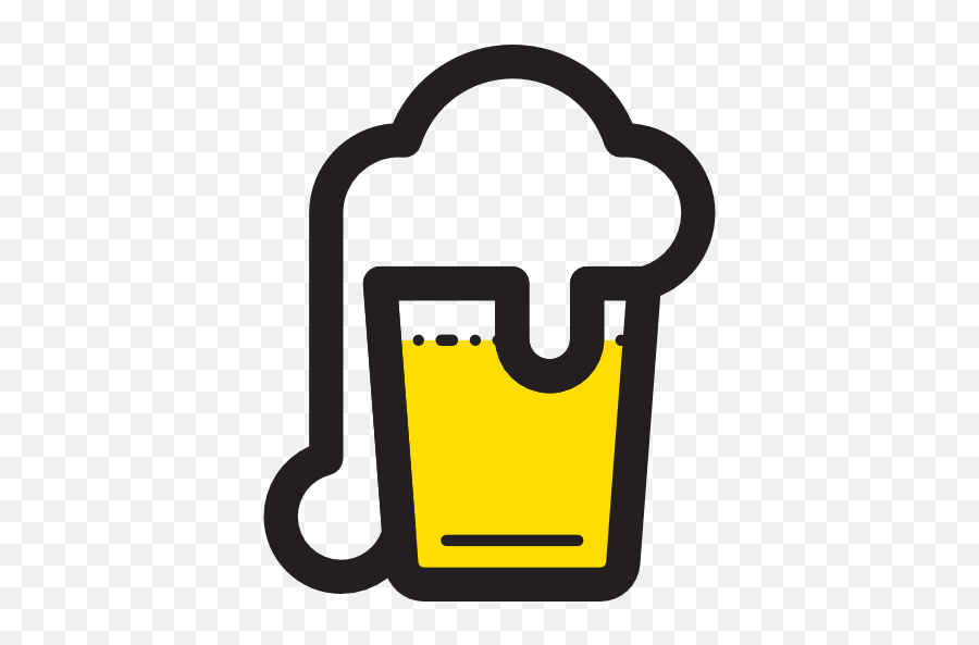Beer Food Pub Alcoholic Drinks Bar Alcohol Jar Icon - Beer Icons Free Use Emoji,Beer Emoticon Text