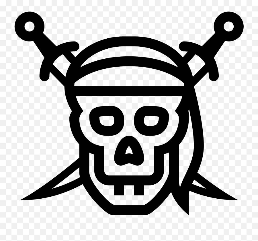 Danger Clipart Pirate Danger Pirate Transparent Free For - Pirates Of The Caribbean Icon Png Emoji,Pirate Emoji Iphone