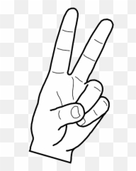 Air Quotes Stickers - Sign Language Emoji