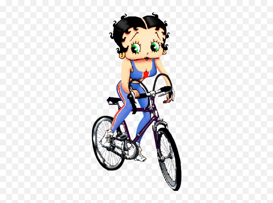 I Bike Tuscany - Betty Boop Bike Emoji,Dirt Bike Emoji