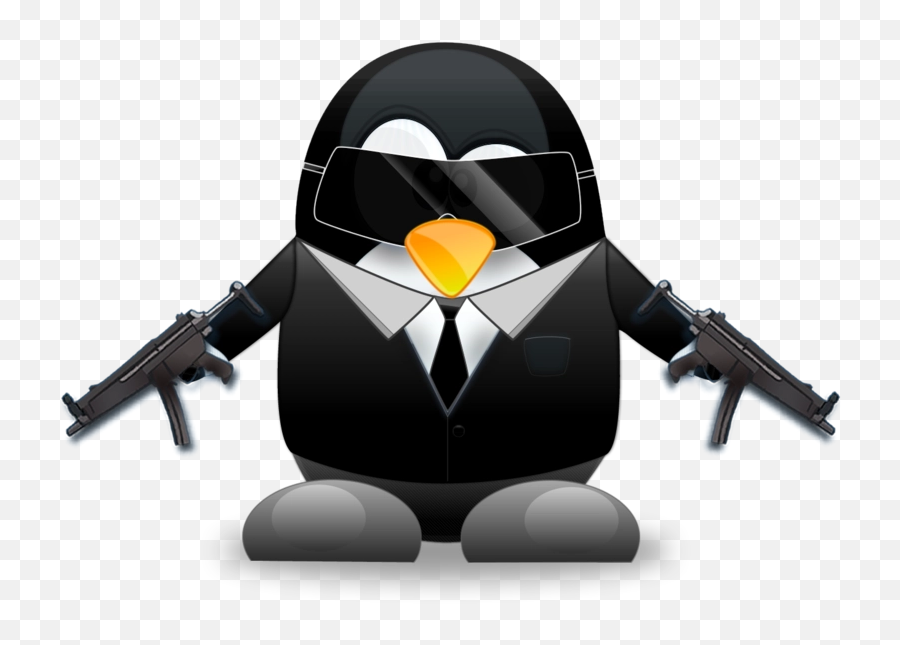 Distribution Linux Penguins Penguin - Tuxedo Penguin Emoji,Tuxedo Emoji