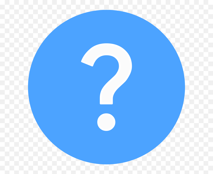 Antu Help Hover - Transparent Question Mark Icon Emoji,Instagram Blue Check Emoji