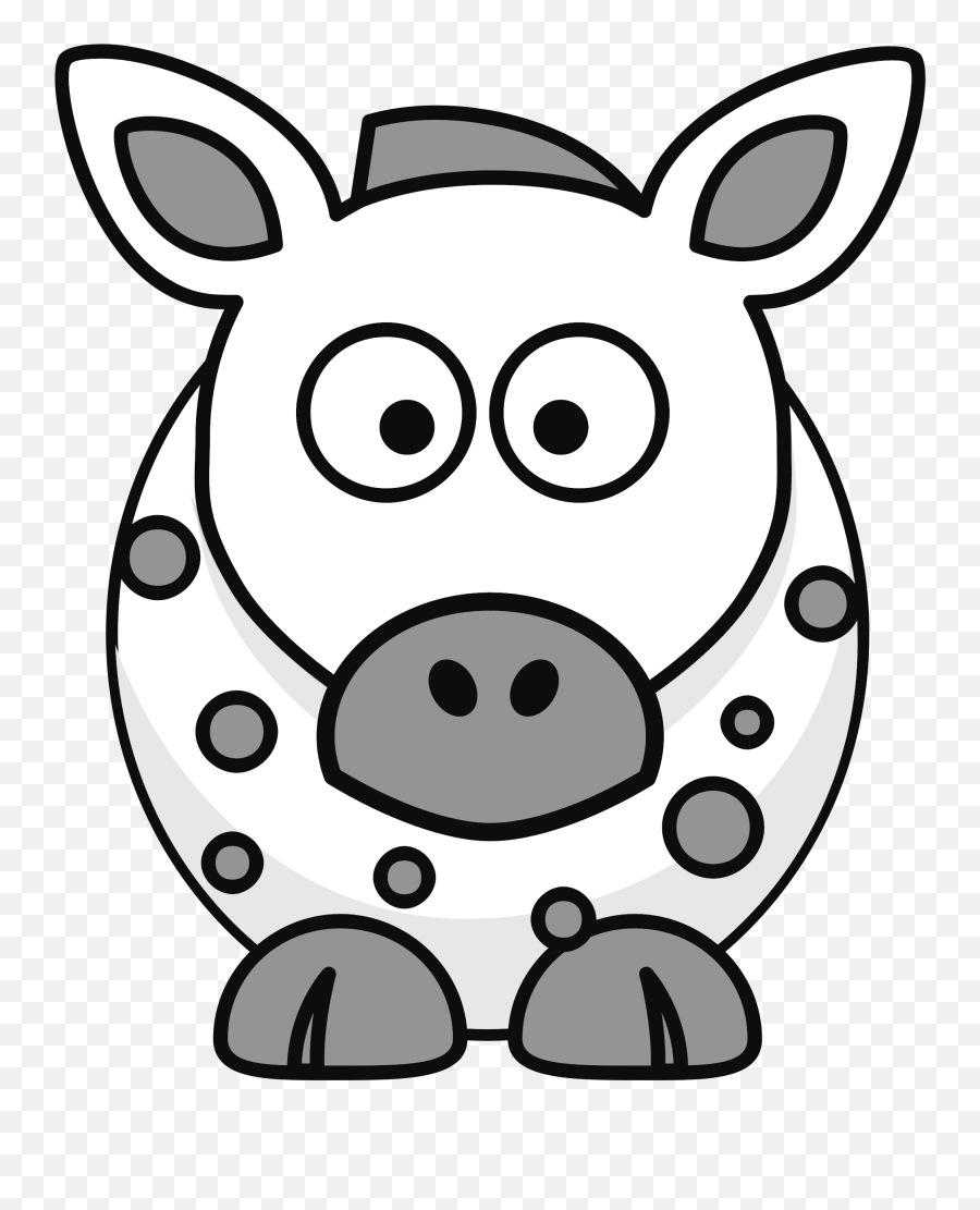 Nose Clipart Horse Nose Horse - Cartoon Cow No Background Emoji,Horse Arm Emoji
