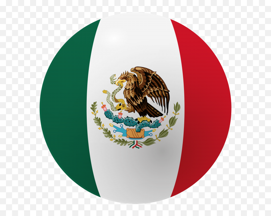 Embassy Of Mexico Logo - Mexico Flag Round Emoji,Bandera De Mexico Emoji
