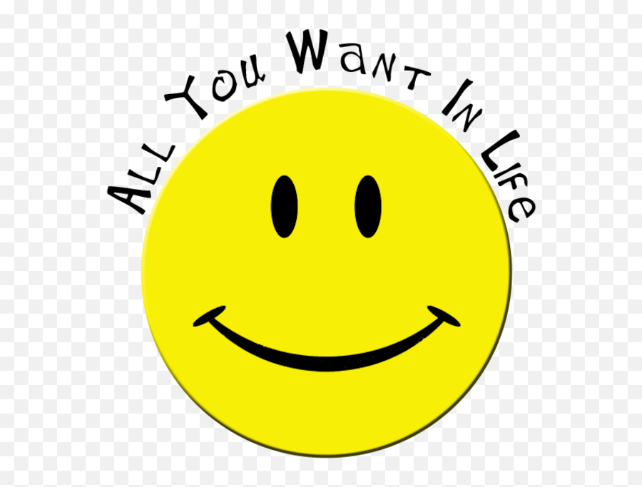 All You Want In Life 001 - Smiley Emoji,Dream Emoticon