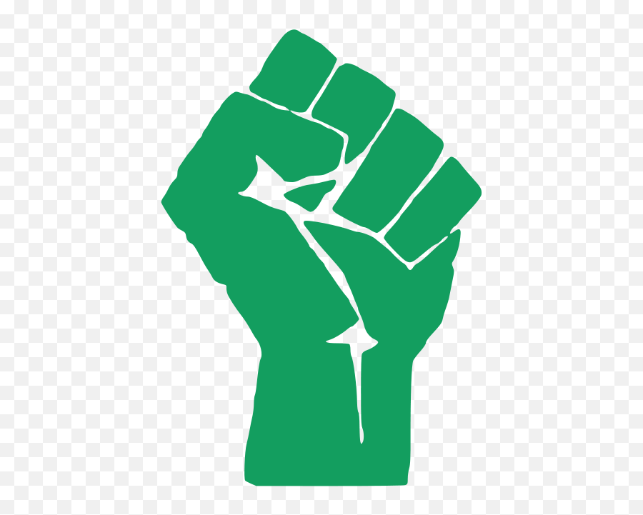 Political Fist Free On Clipart - Green Fist Emoji,Fist Pump Emoji