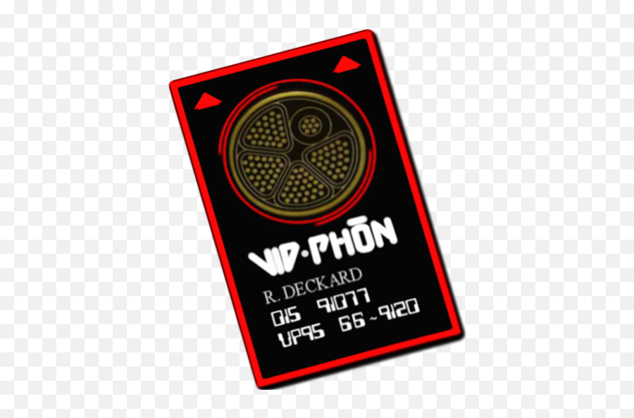 Vid Phon Card Icon - Blade Runner Vid Phon Card Emoji,Blade Runner Emoji