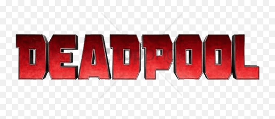 Free Png Deadpool Movie Logo Png Image - Deadpool Letters Png Emoji,Deadpool Emoji Download