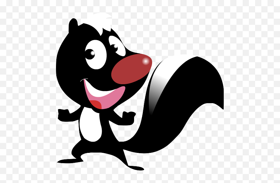 Smell Clipart Skunk Smell Skunk - Skunk Fu Png Emoji,Skunk Emoji Android