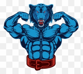Bodybuilder Wolf Fitness - Gym Images Hd Download Emoji