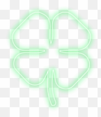 Neon Emoji Library On Pantone Canvas Gallery - Cross,Shamrock Emoji