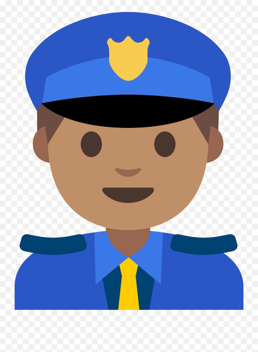 Emoji U1f46e 1f3fd - Emoji Hat Police,Sailor Emoji