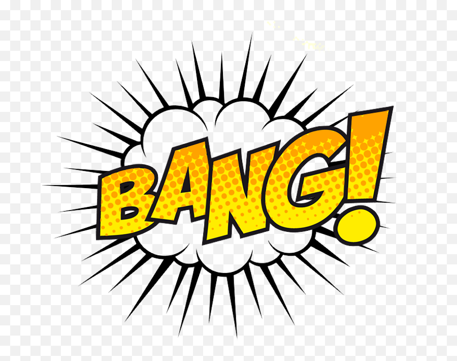 Bang Explosão Explosion Lucianoballack - Bang Logo Clipart Pop Art Bang Png Emoji,Poof Emoji