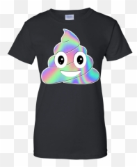 Unicorn Poop Emoji Holo Women Girls,Emoji Girls Clothing
