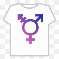 Trans Symbol LGBT - Roblox Israeli Transgender And Genderqueer Flag Emoji