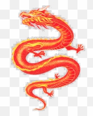 Mq Red Dragon Fantasy Mythology - Chinese Transparent Background Emoji