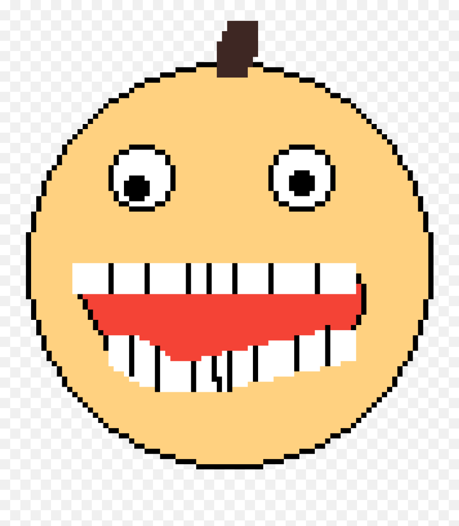 Pixilart - Scary Guy By Revengerowen 60 Block Diameter Circle Minecraft Emoji,Scary Face Emoticon