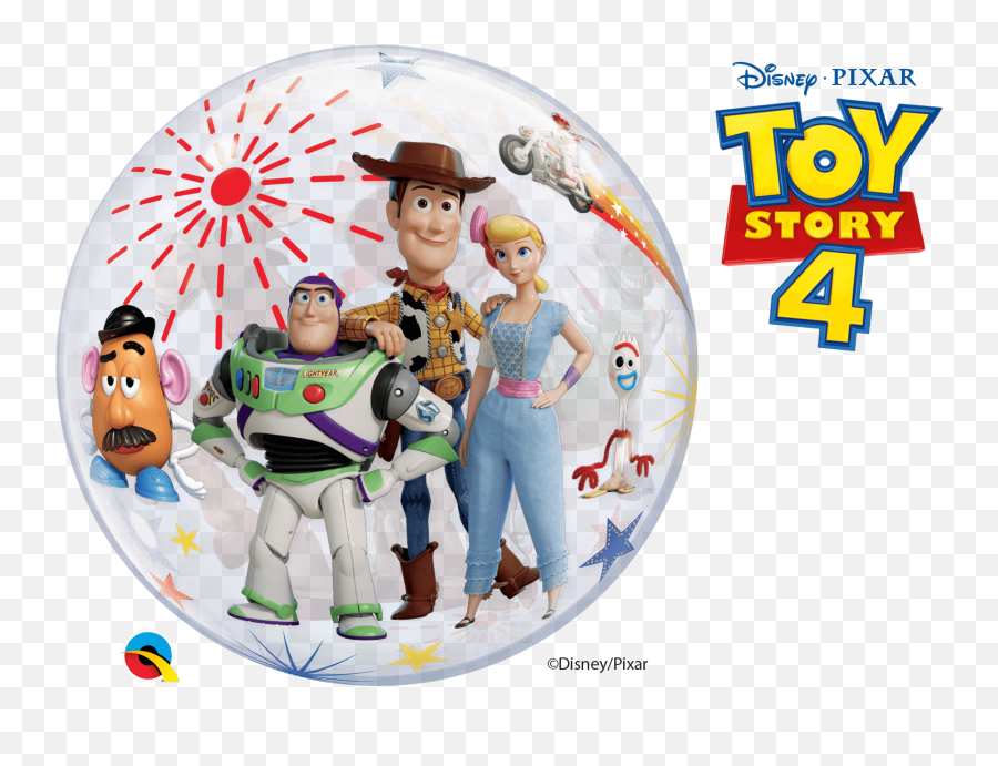Toy Story 4 Bubble Balloon - Toy Story 3 Emoji,Buzz Lightyear Emoji