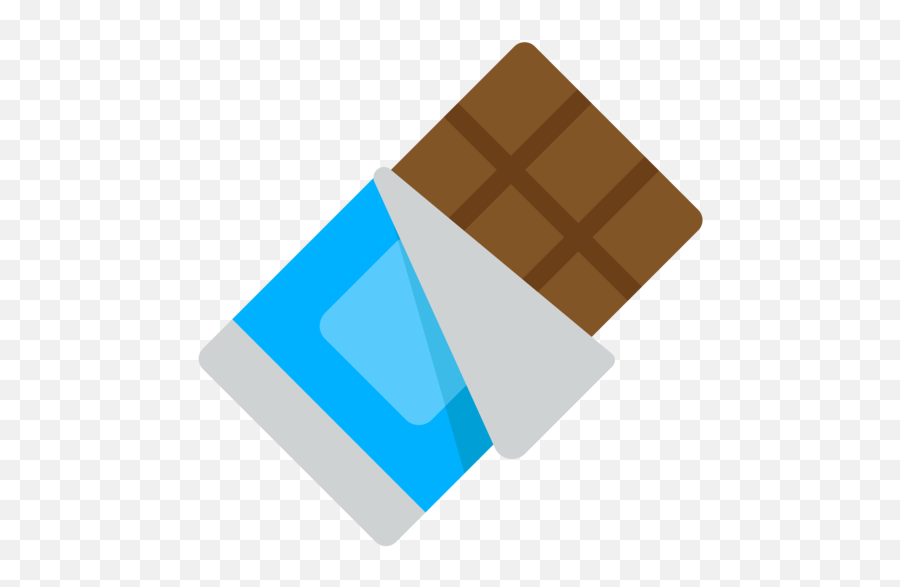 Chocolate Bar Emoji - Chocolate Emoji Png,Chocolate Bar Emoji
