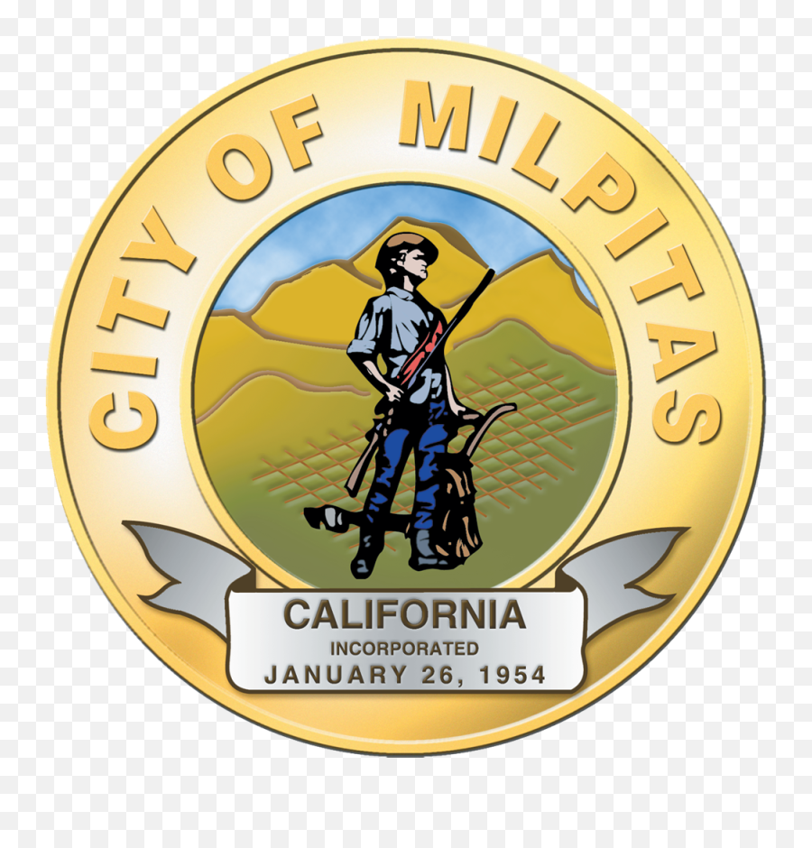 Seal Of Milpitas California - Milpitas Minimum Wage Emoji,Sunshine Emoji