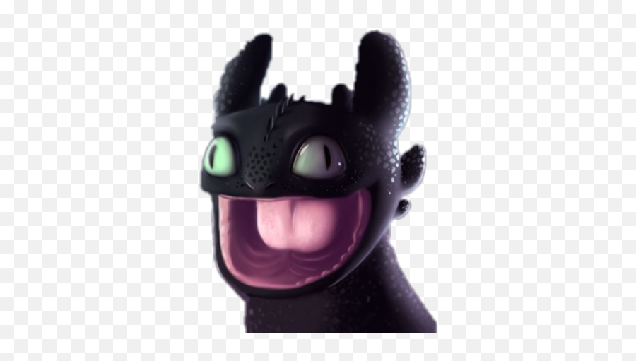 Largest Collection Of Free - Toothless Funny Emoji,Toothless Smile Emoji