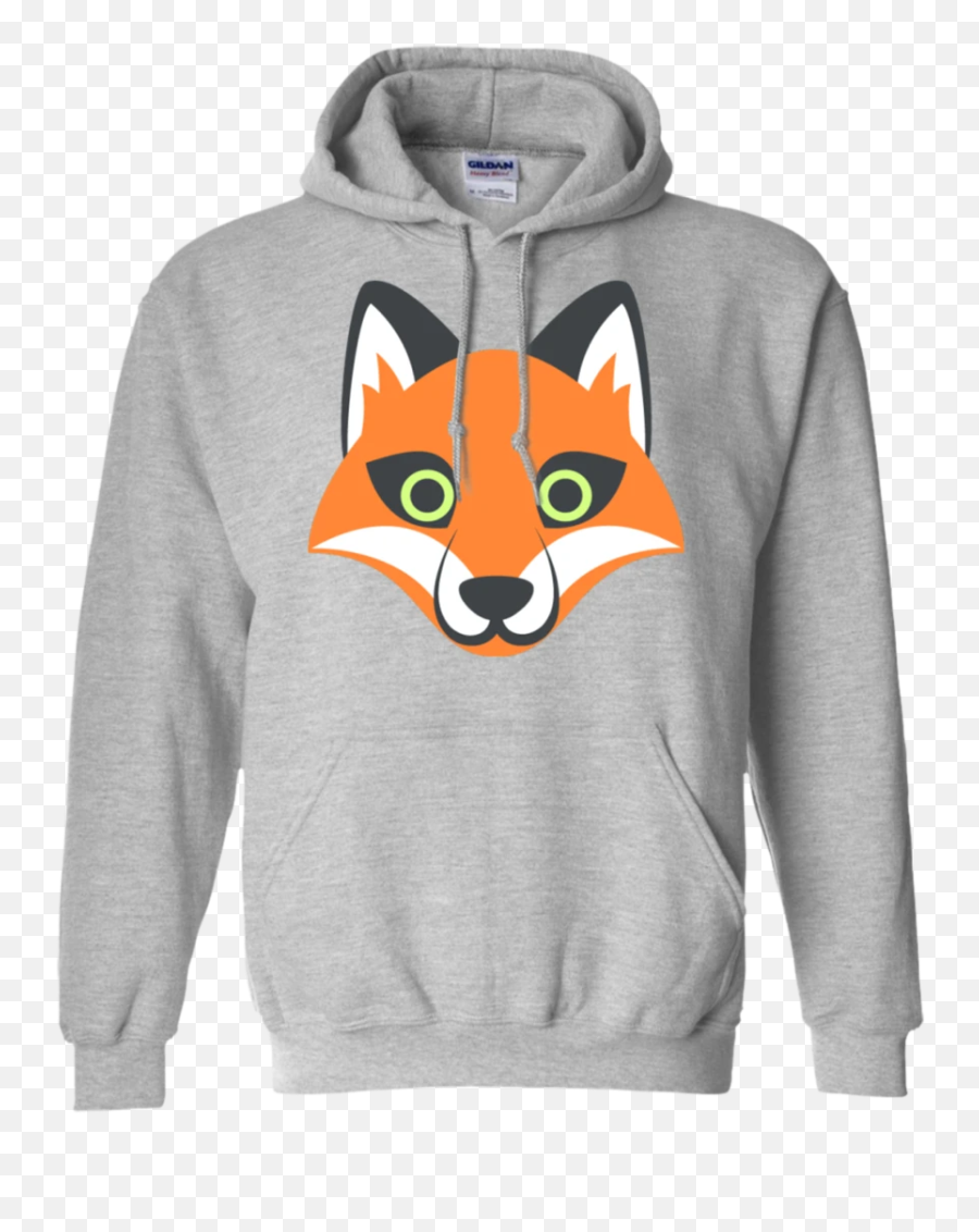 Fox Face Emoji Hoodie - Hartford Wolf Pack Shirt,Fox Emoji