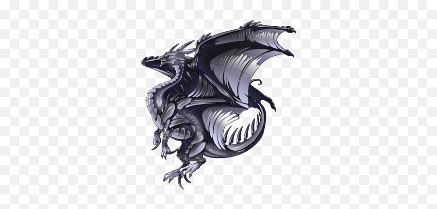 Flight Rising - Dragon With No Eyes Emoji,Fite Me Emoji