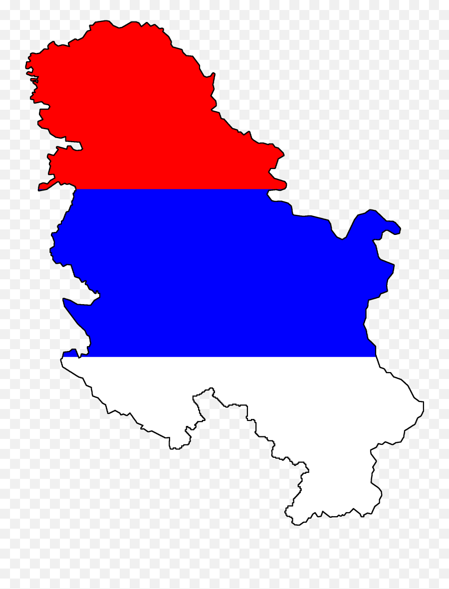 Serbian - Serbia Map Vector Emoji,Serbian Flag Emoji