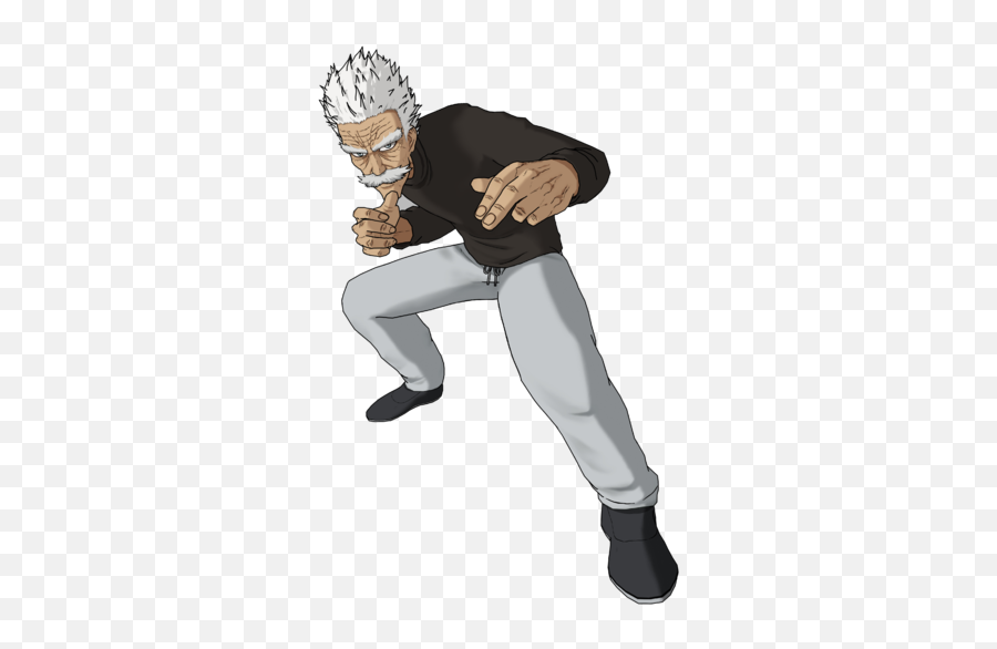 Silver Fang Render One Punch Man A Hero Nobody Knowspng - One Punch Man Silverfang Emoji,Fangs Emoji