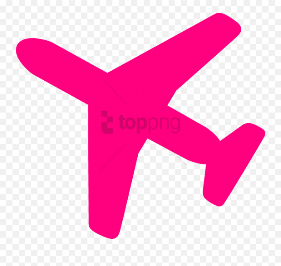 28 Collection Of Pink Airplane Clipart - Pink Airplane Vertical Emoji,Airplane Emoticon
