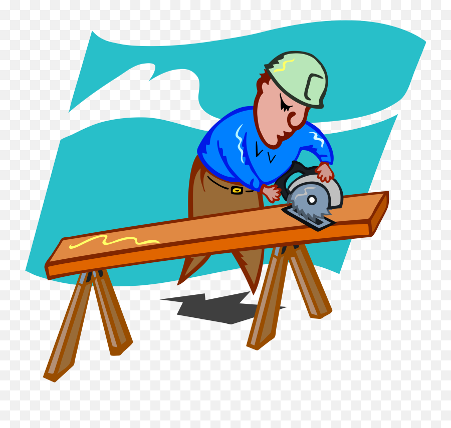 Tool Clipart Carpenter Tool Carpenter Transparent Free For - Carpenter Clipart Emoji,Hammer And Wrench Emoji