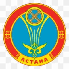 Astana - Kazakhstan Capital Logo Emoji