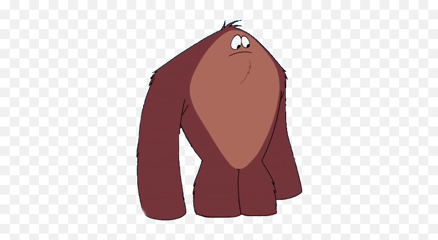Bigfoot Sasquatch Transparent Png - Looney Tunes Bigfoot Emoji,Sasquatch Emoji