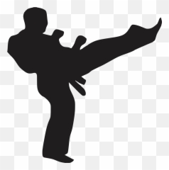 Chinese Martial Arts Karate Kick Sport - Pencak Silat Vector Png Emoji,Martial Arts Emoji