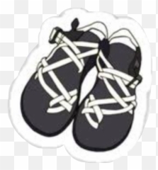 Shoes Vsco Stickers - Vsco Sandals Emoji,Emoji Shoes Vans