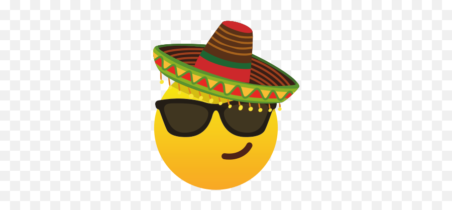 Mexican Icons - Smiley Emoji,Mexican Emoji