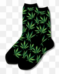 Womens Weed Crew Socks - Sock Emoji,Weed Plant Emoji