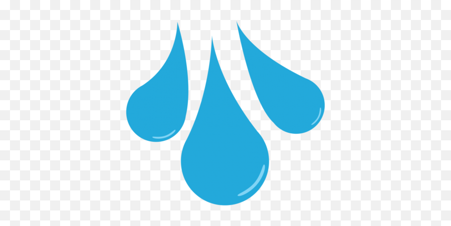 Raindrops Clipart No Background - Transparent Raindrop Clipart Emoji,Rain Drops Emoji