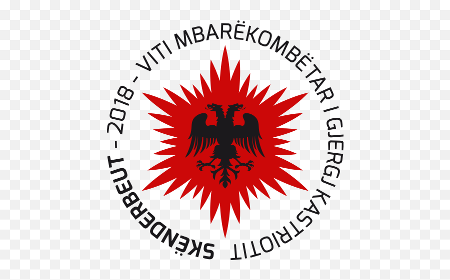Logo Of The Year Of Skanderbeg - Viti Mbarekombetar I Skenderbeut Emoji,Albanian Eagle Emoji